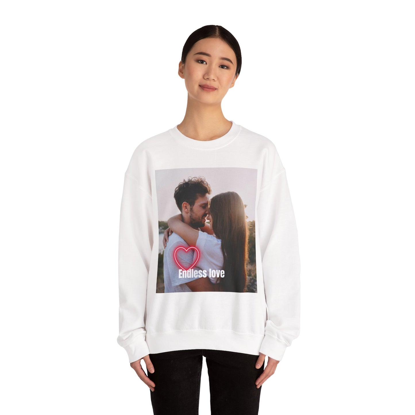 Crewneck Sweatshirt for Couples