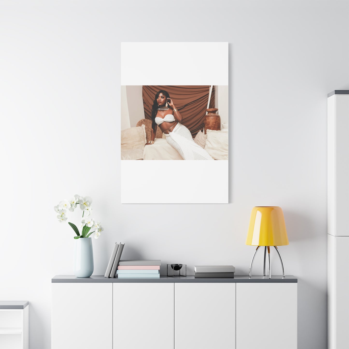 Elegant Home Decor Canvas Print, Wall Art for Living Room, Modern Artwork, Stylish Gift for Her, Contemporary Wall Decor