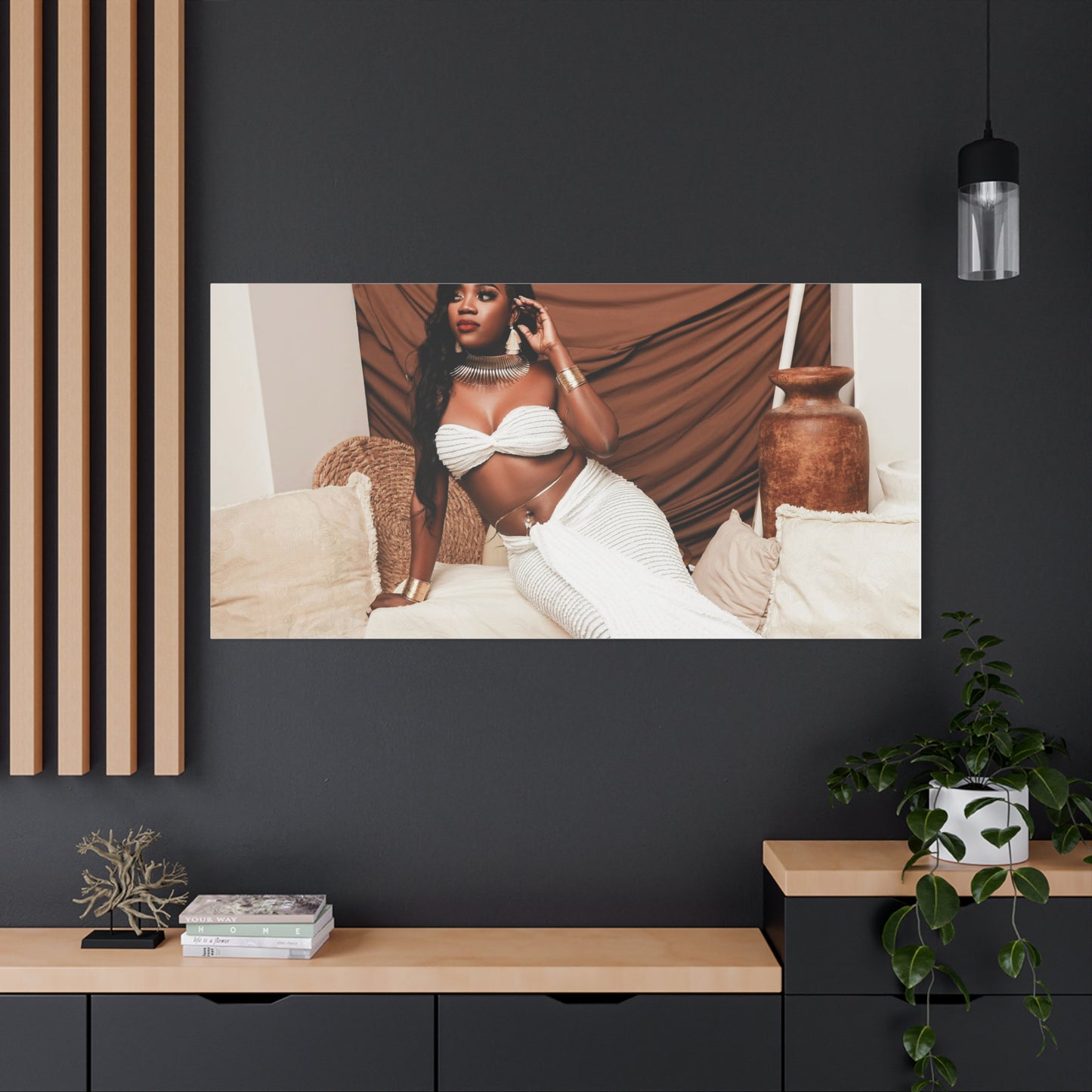 Elegant Home Decor Canvas Print, Wall Art for Living Room, Modern Artwork, Stylish Gift for Her, Contemporary Wall Decor
