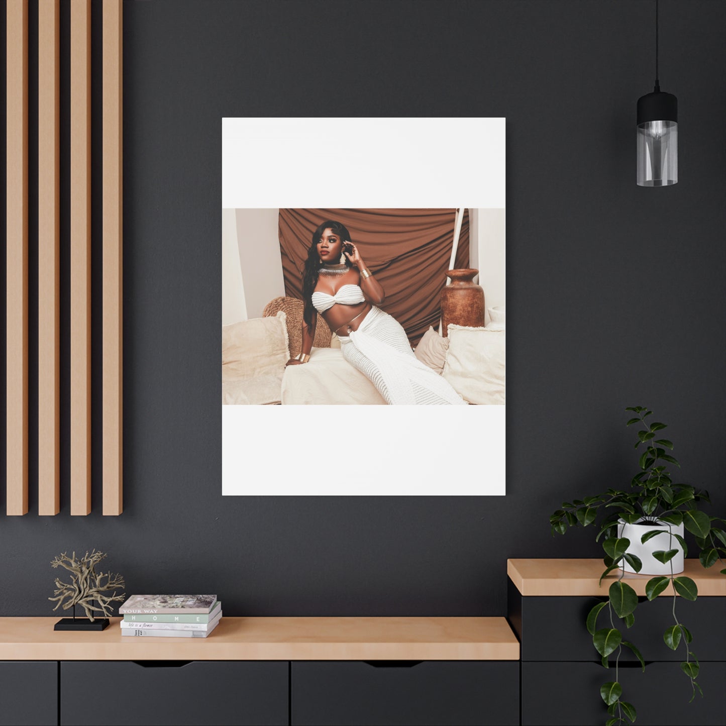 Elegant Home Decor Canvas Print, Wall Art for Living Room, Modern Artwork, Stylish Gift for Her, Contemporary Wall Decor