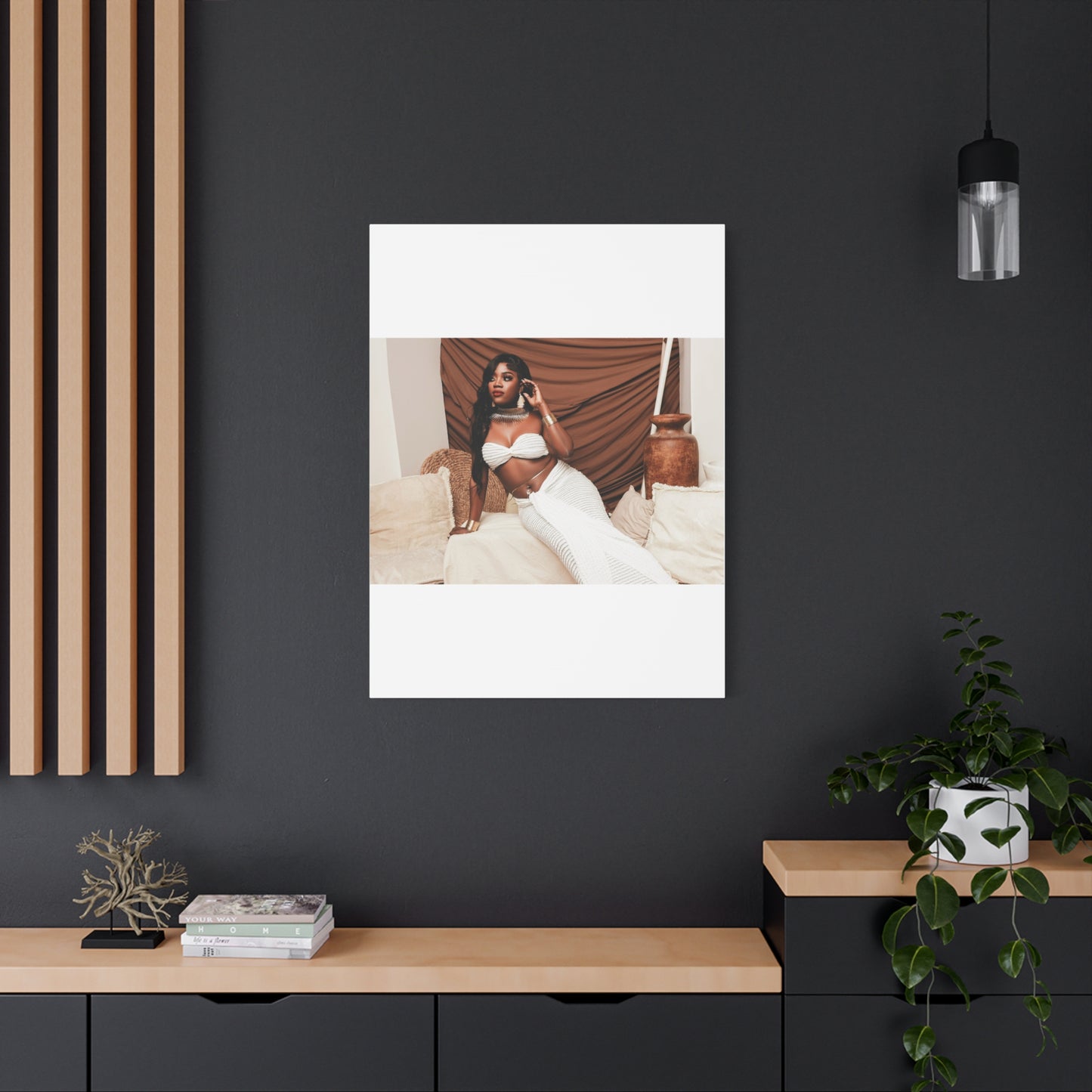 Elegant Home Decor Canvas Print, Wall Art for Living Room, Modern Artwork, Stylish Gift for Her, Contemporary Wall Decor