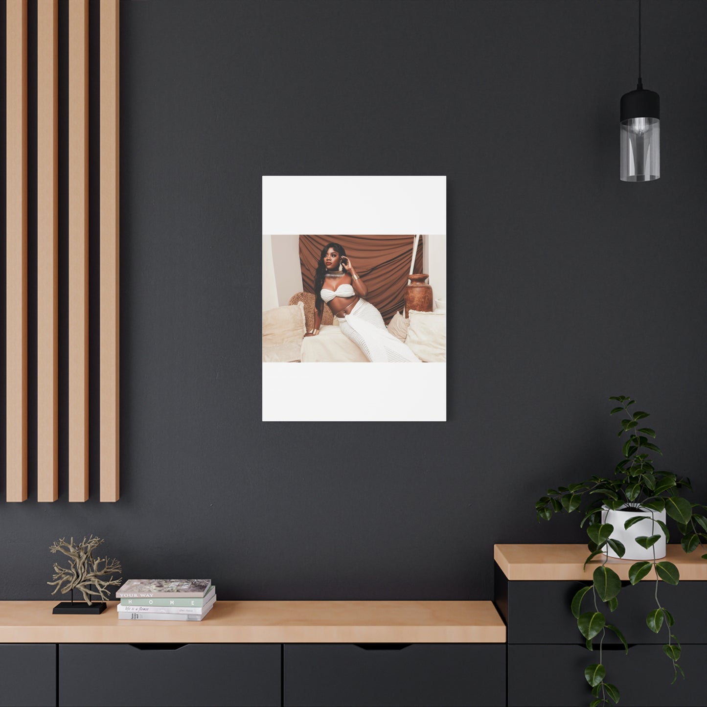 Elegant Home Decor Canvas Print, Wall Art for Living Room, Modern Artwork, Stylish Gift for Her, Contemporary Wall Decor