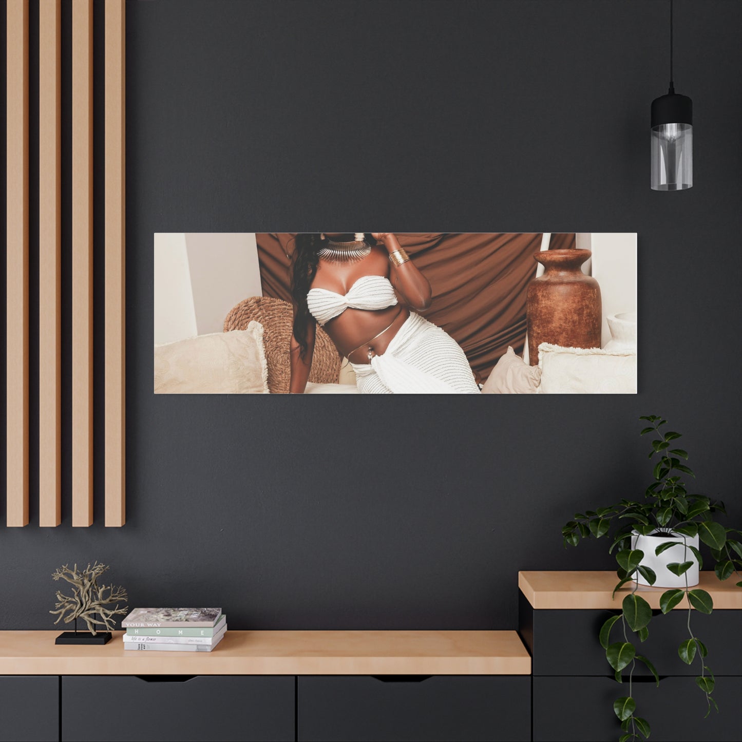 Elegant Home Decor Canvas Print, Wall Art for Living Room, Modern Artwork, Stylish Gift for Her, Contemporary Wall Decor