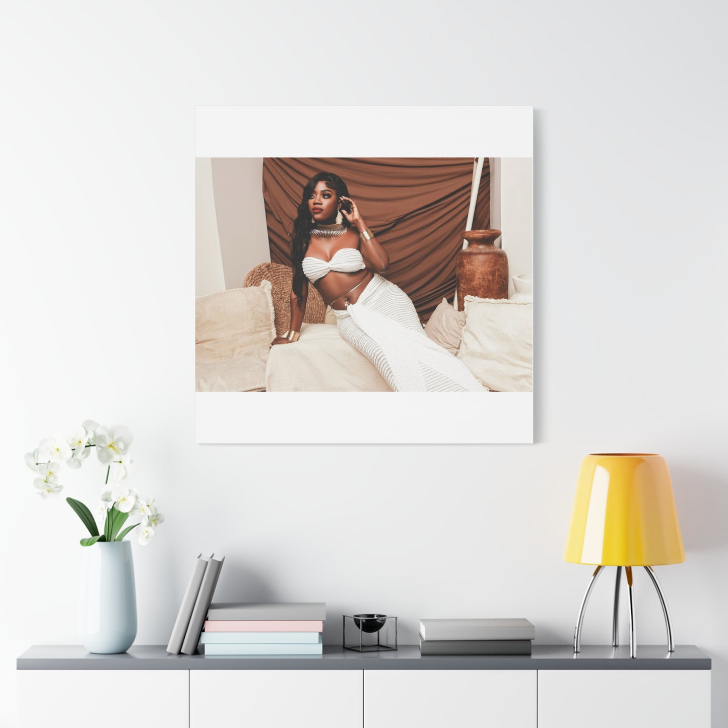 Elegant Home Decor Canvas Print, Wall Art for Living Room, Modern Artwork, Stylish Gift for Her, Contemporary Wall Decor