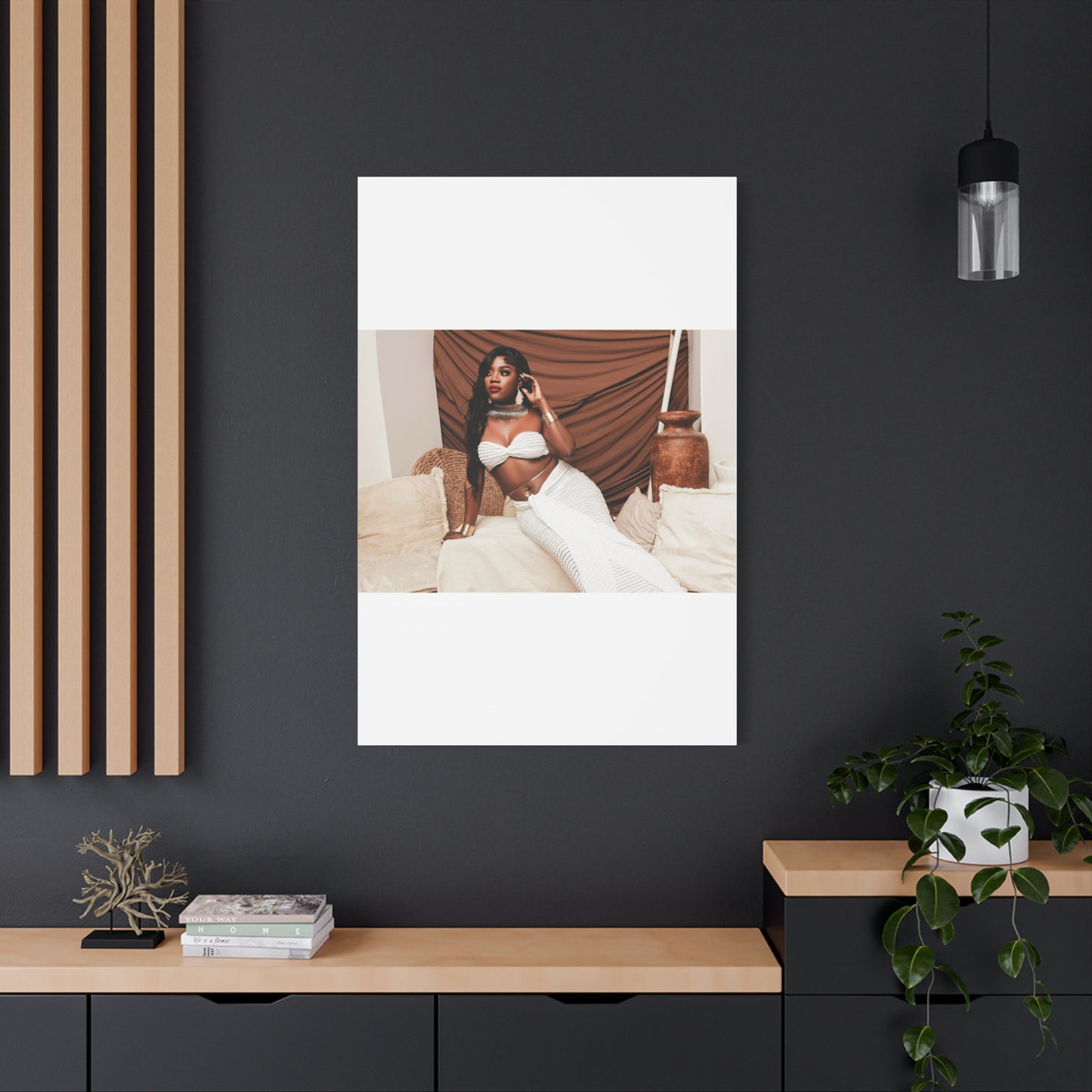 Elegant Home Decor Canvas Print, Wall Art for Living Room, Modern Artwork, Stylish Gift for Her, Contemporary Wall Decor