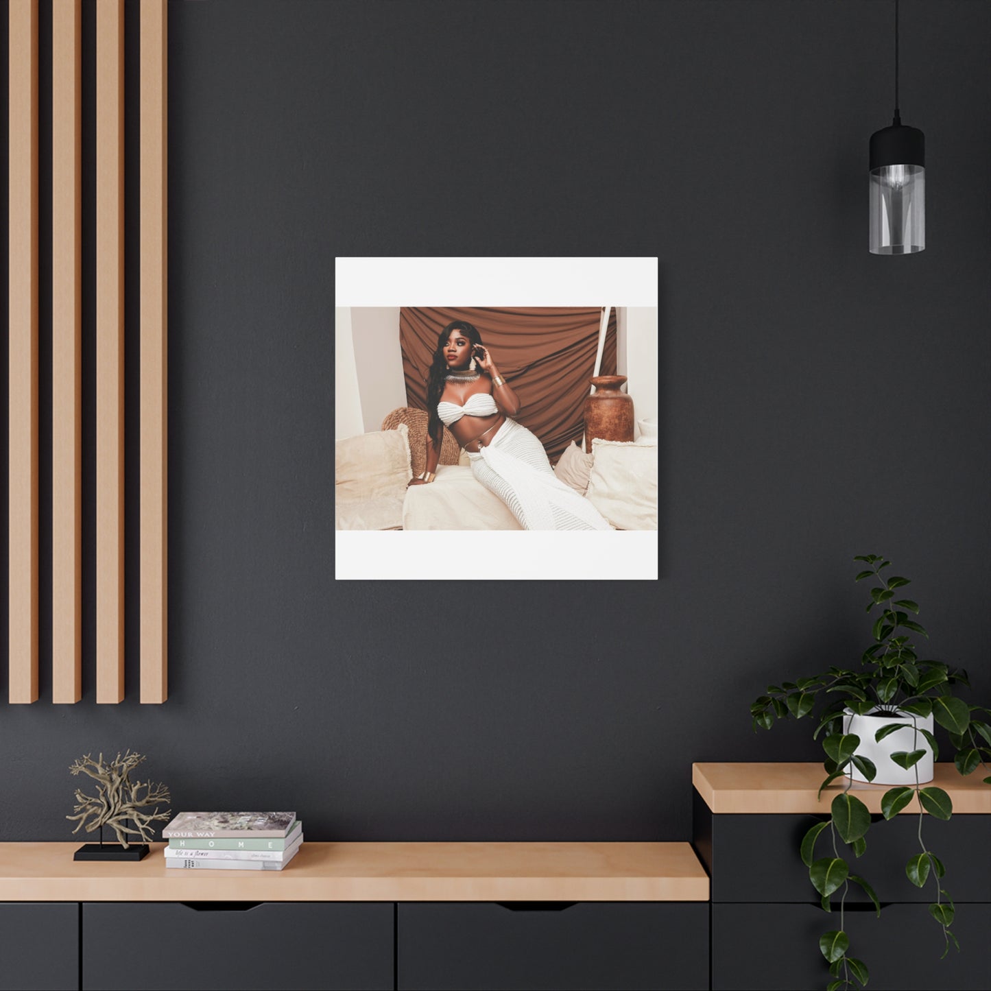 Elegant Home Decor Canvas Print, Wall Art for Living Room, Modern Artwork, Stylish Gift for Her, Contemporary Wall Decor