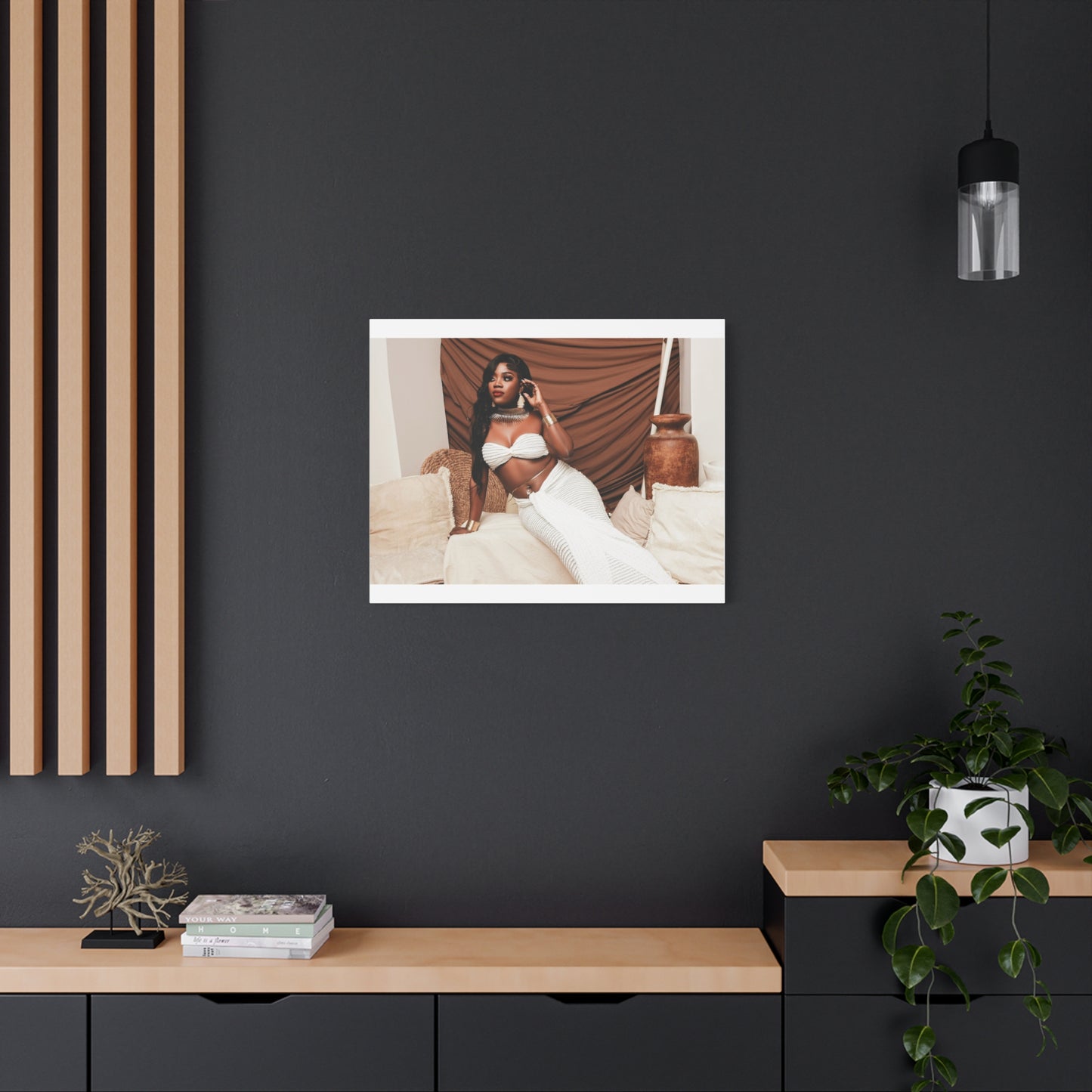 Elegant Home Decor Canvas Print, Wall Art for Living Room, Modern Artwork, Stylish Gift for Her, Contemporary Wall Decor