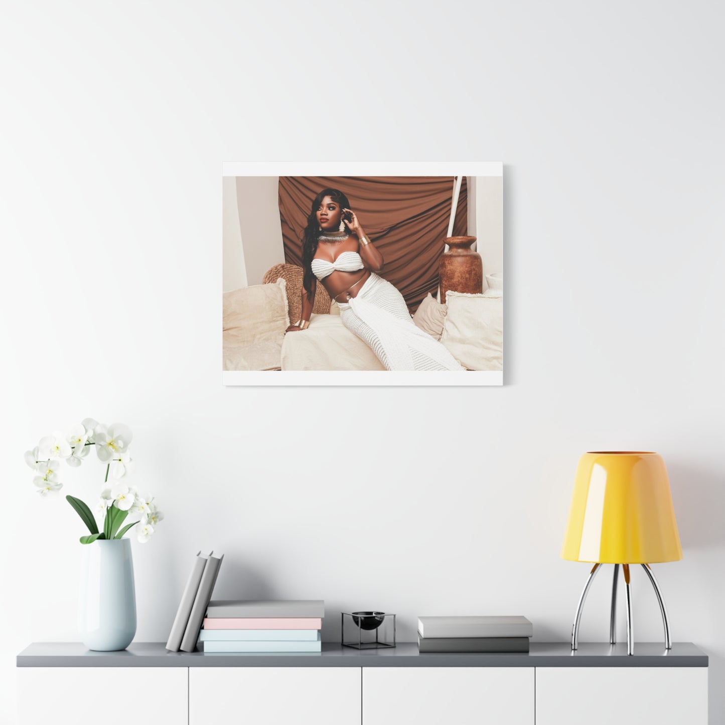 Elegant Home Decor Canvas Print, Wall Art for Living Room, Modern Artwork, Stylish Gift for Her, Contemporary Wall Decor