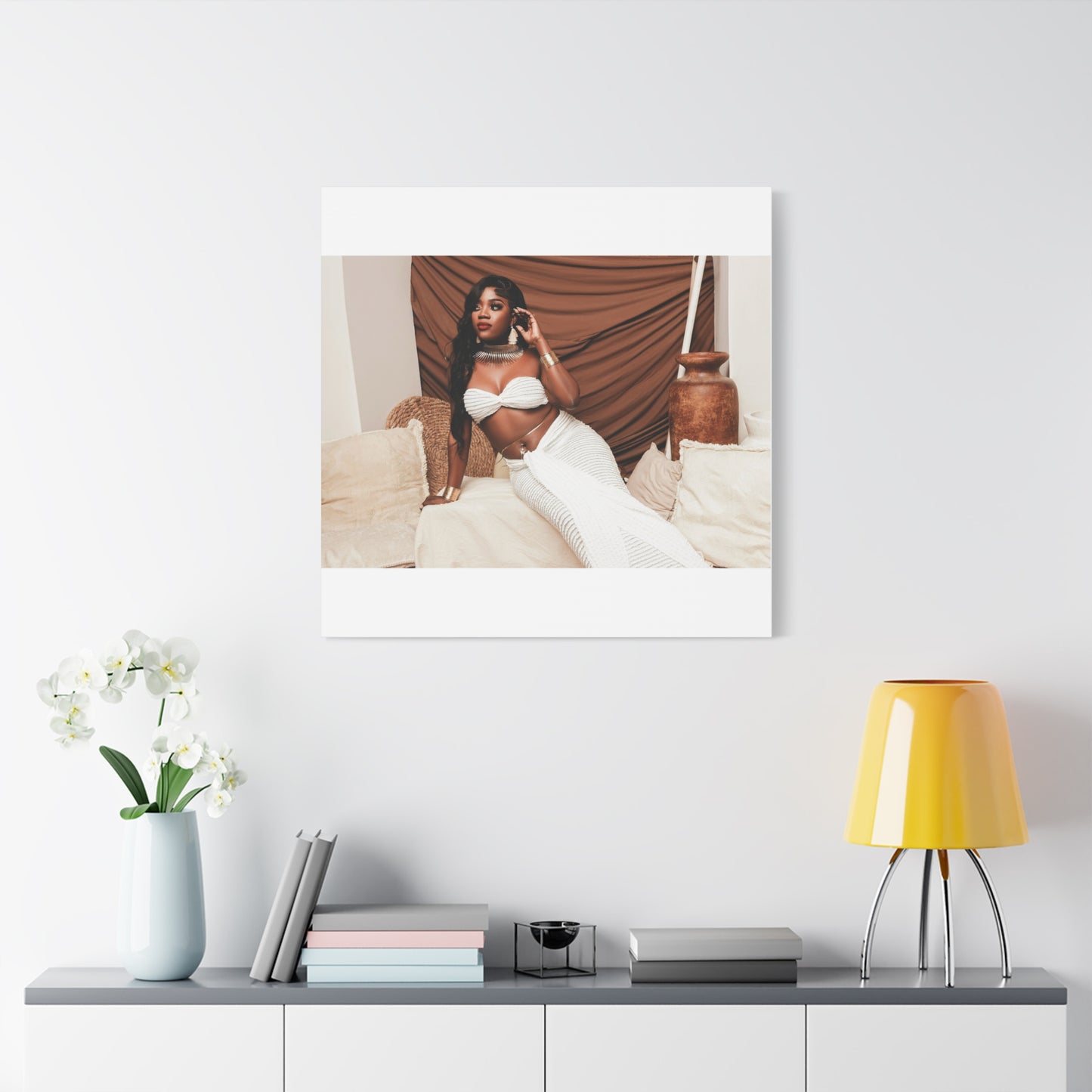 Elegant Home Decor Canvas Print, Wall Art for Living Room, Modern Artwork, Stylish Gift for Her, Contemporary Wall Decor