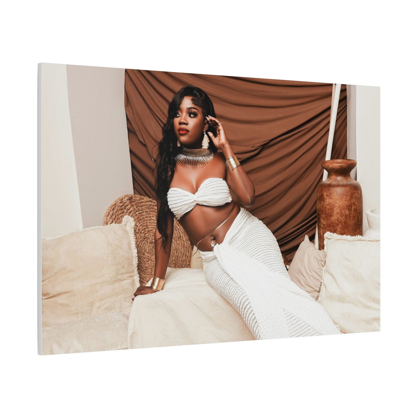 Matte Canvas Wall Art, Elegant Home Decor, Stylish Living Room Decoration, Art for Art Lovers, Unique Gift Idea, Modern Wall Aesthetic