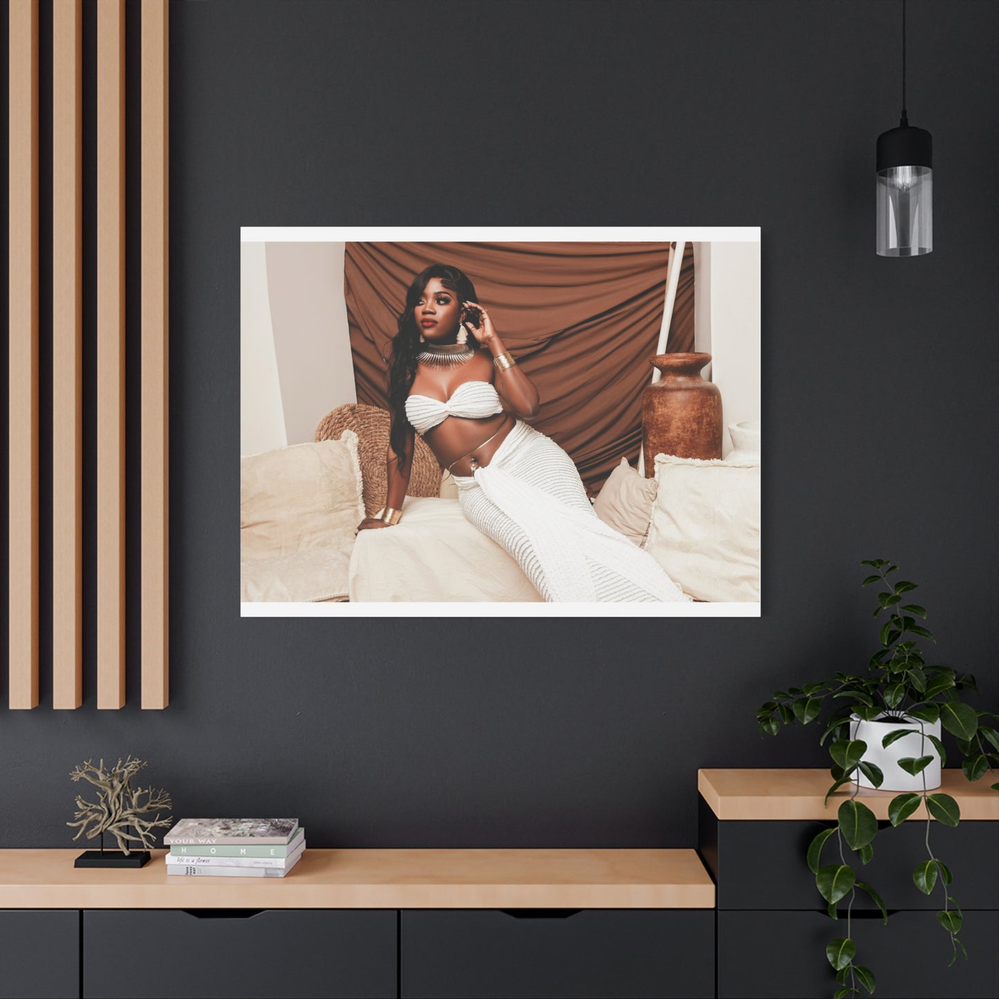 Elegant Home Decor Canvas Print, Wall Art for Living Room, Modern Artwork, Stylish Gift for Her, Contemporary Wall Decor