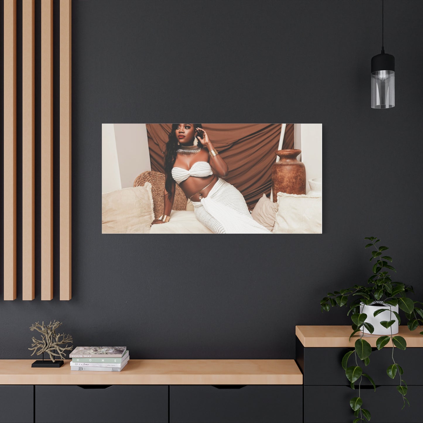 Elegant Home Decor Canvas Print, Wall Art for Living Room, Modern Artwork, Stylish Gift for Her, Contemporary Wall Decor