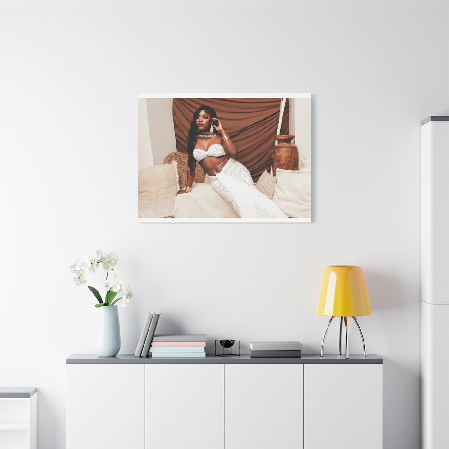 Elegant Home Decor Canvas Print, Wall Art for Living Room, Modern Artwork, Stylish Gift for Her, Contemporary Wall Decor