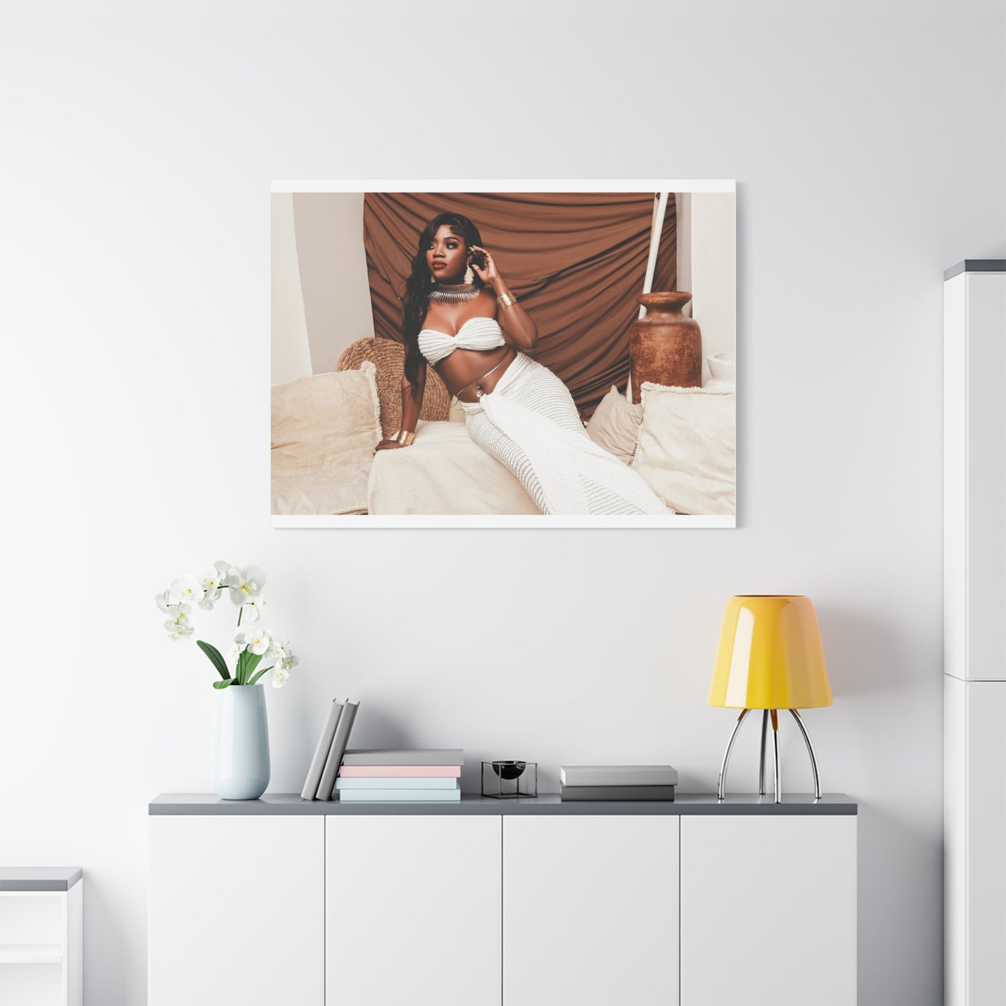 Elegant Home Decor Canvas Print, Wall Art for Living Room, Modern Artwork, Stylish Gift for Her, Contemporary Wall Decor