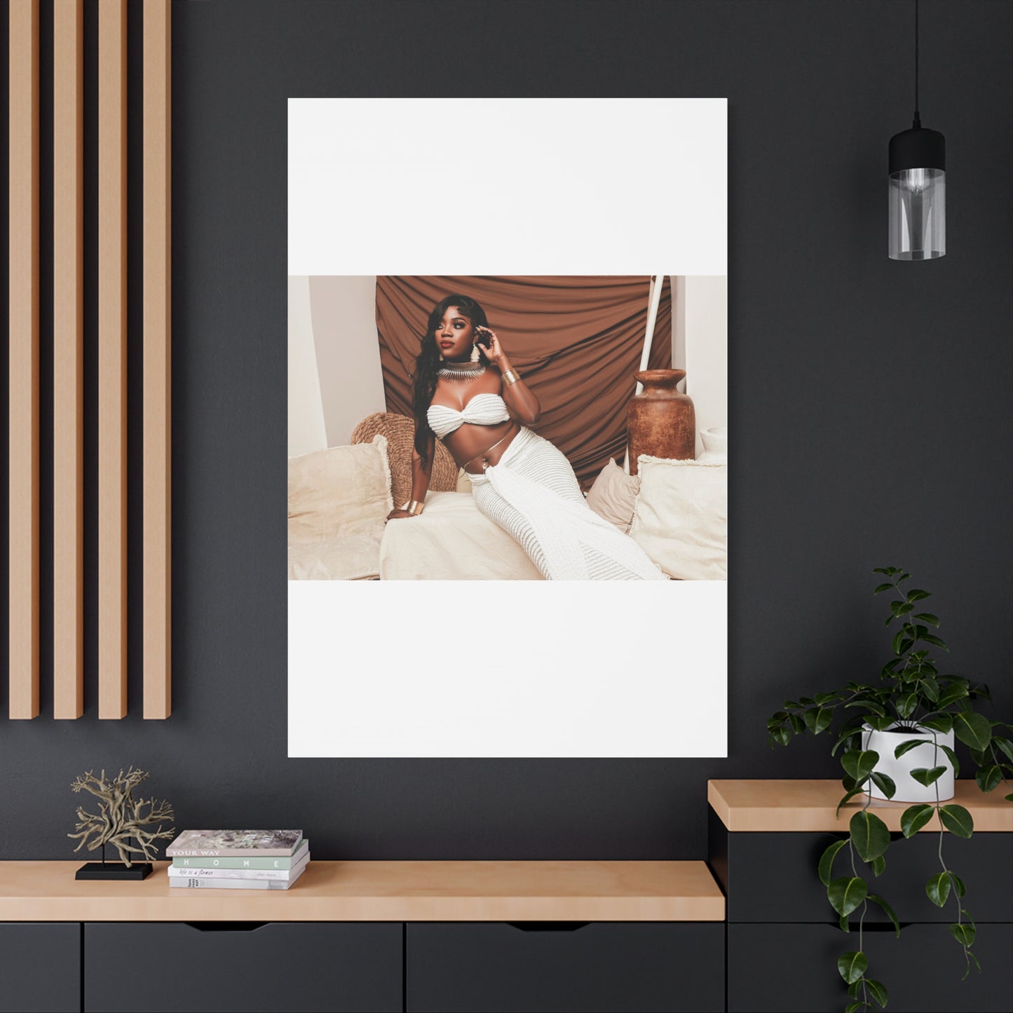 Elegant Home Decor Canvas Print, Wall Art for Living Room, Modern Artwork, Stylish Gift for Her, Contemporary Wall Decor