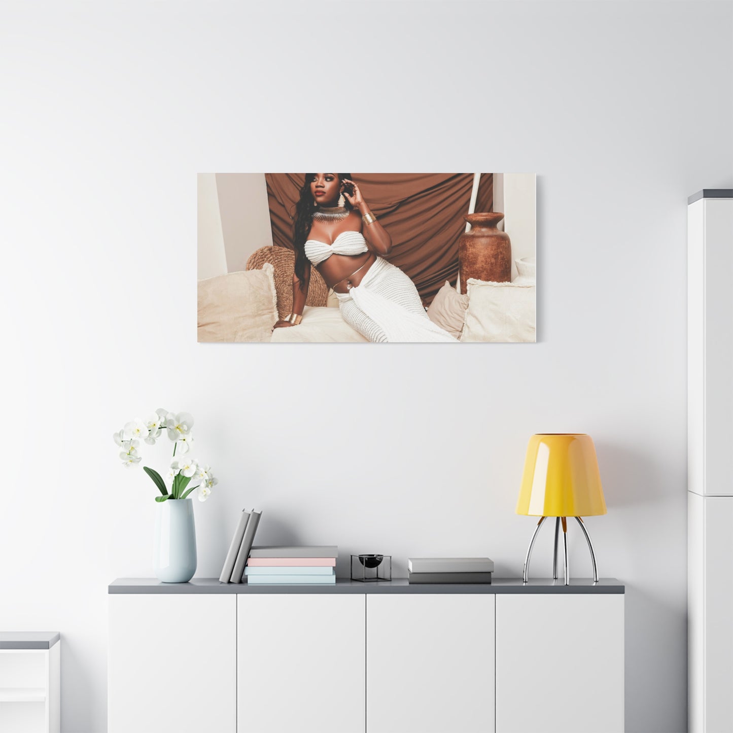 Elegant Home Decor Canvas Print, Wall Art for Living Room, Modern Artwork, Stylish Gift for Her, Contemporary Wall Decor