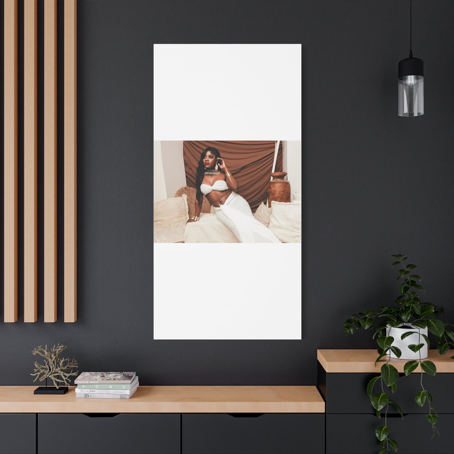 Elegant Home Decor Canvas Print, Wall Art for Living Room, Modern Artwork, Stylish Gift for Her, Contemporary Wall Decor