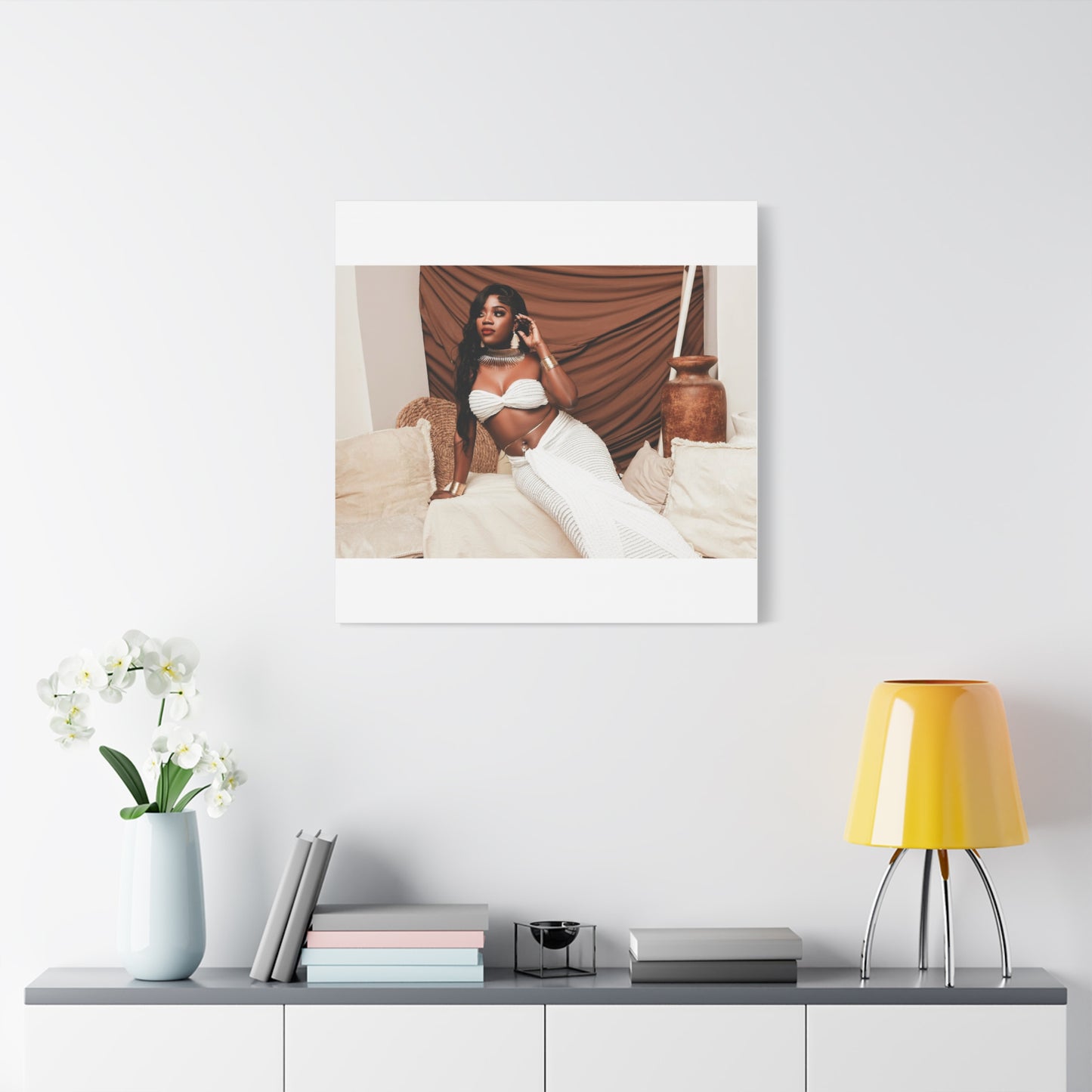 Elegant Home Decor Canvas Print, Wall Art for Living Room, Modern Artwork, Stylish Gift for Her, Contemporary Wall Decor