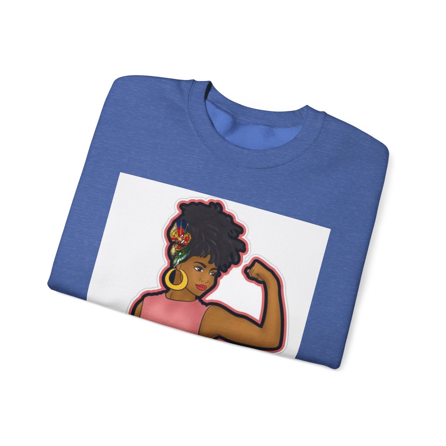 Haitian Girl Crewneck Sweatshirt - Embrace Culture