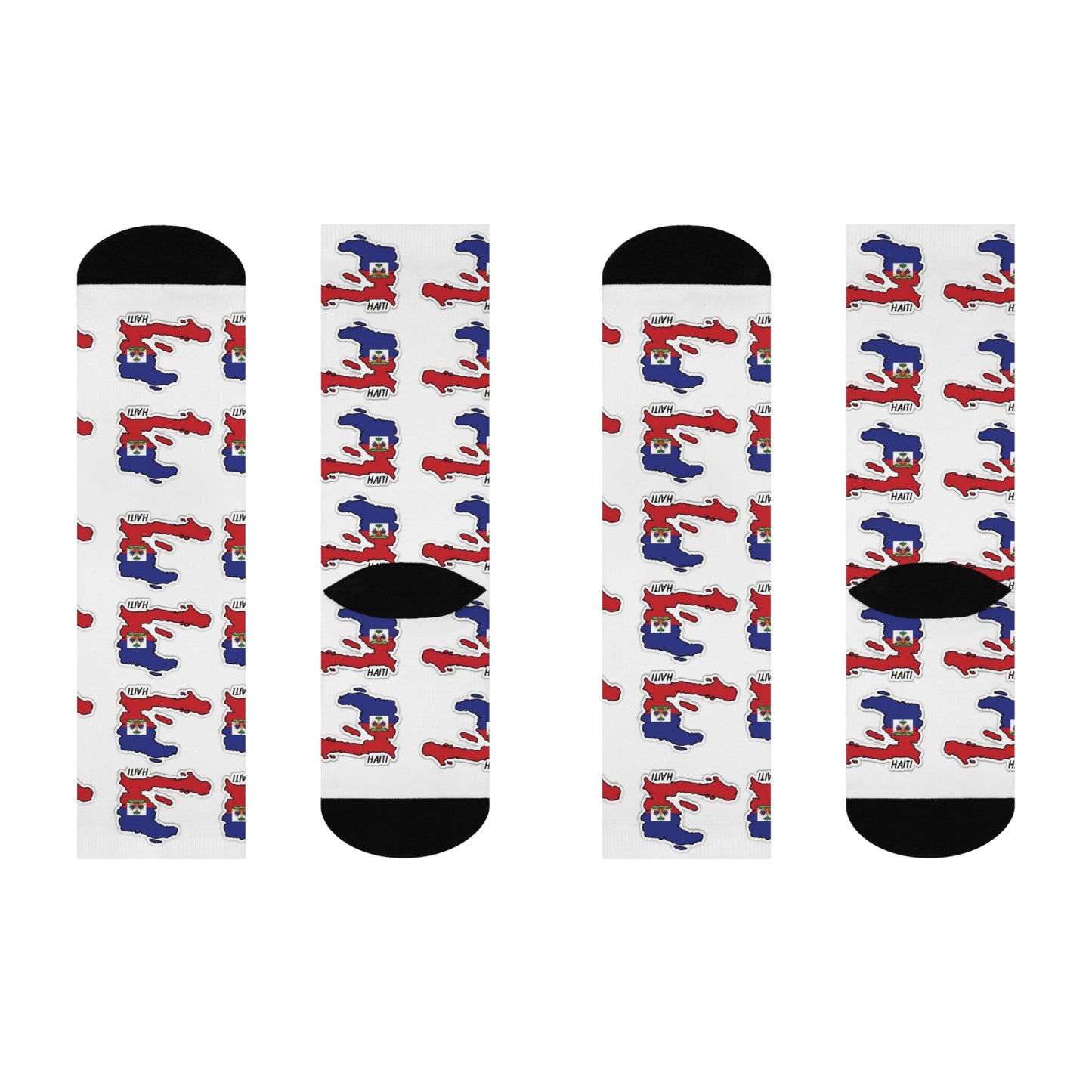 Haitian Flag 🇭🇹Crew Socks