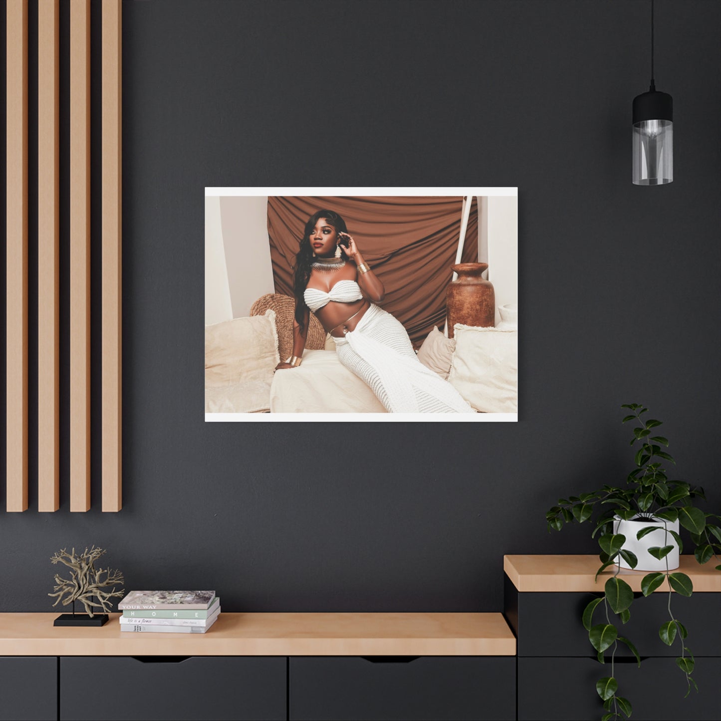 Elegant Home Decor Canvas Print, Wall Art for Living Room, Modern Artwork, Stylish Gift for Her, Contemporary Wall Decor