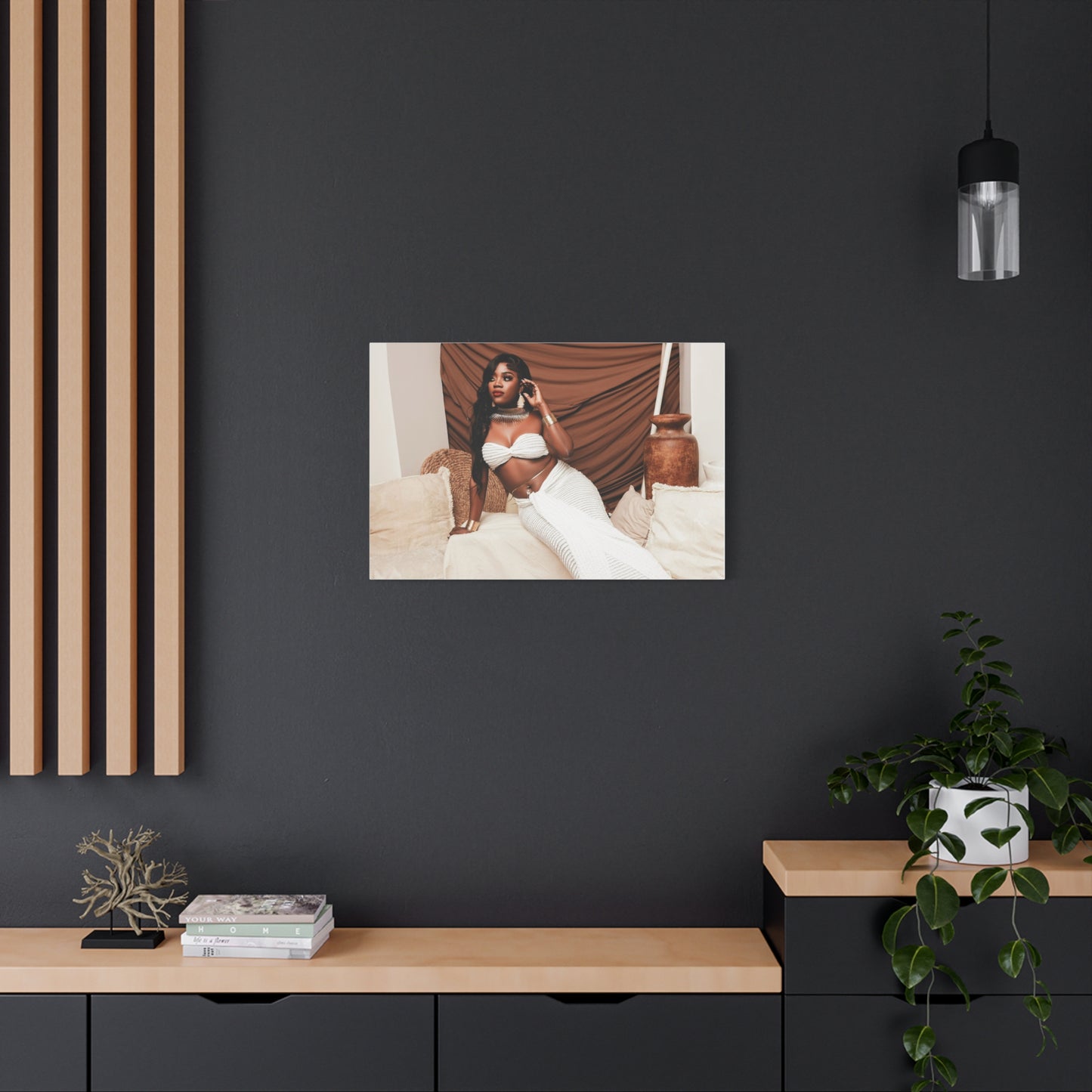 Elegant Home Decor Canvas Print, Wall Art for Living Room, Modern Artwork, Stylish Gift for Her, Contemporary Wall Decor