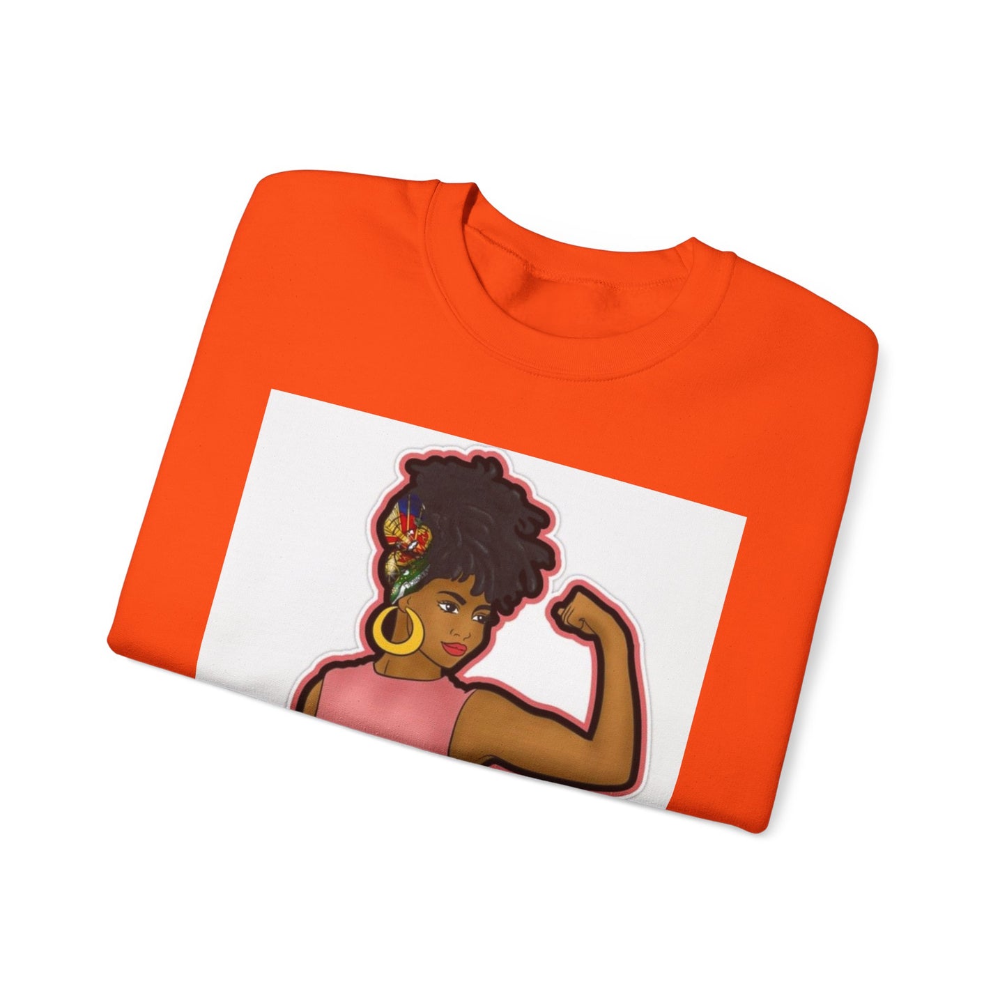 Haitian Girl Crewneck Sweatshirt - Embrace Culture