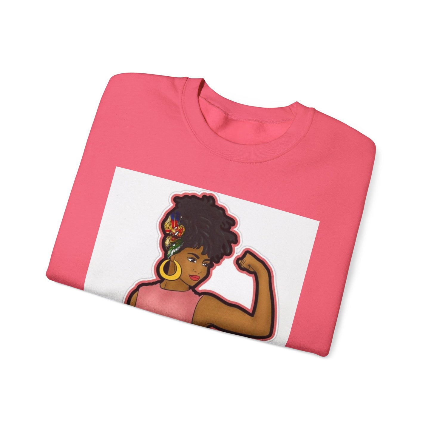 Haitian Girl Crewneck Sweatshirt - Embrace Culture