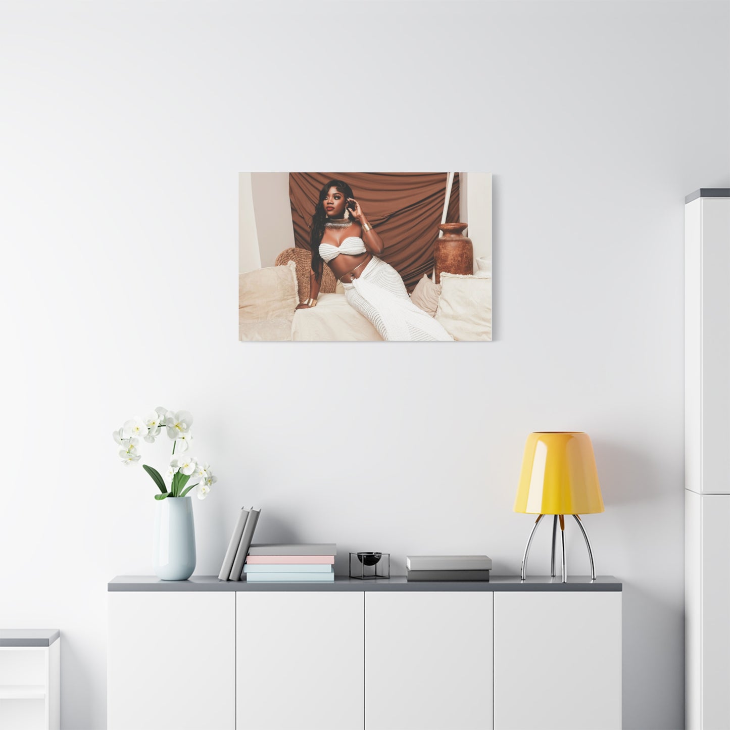 Elegant Home Decor Canvas Print, Wall Art for Living Room, Modern Artwork, Stylish Gift for Her, Contemporary Wall Decor