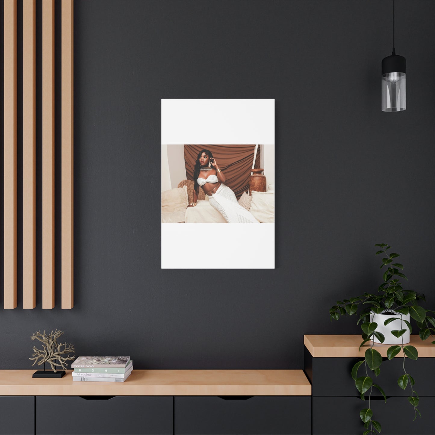 Elegant Home Decor Canvas Print, Wall Art for Living Room, Modern Artwork, Stylish Gift for Her, Contemporary Wall Decor