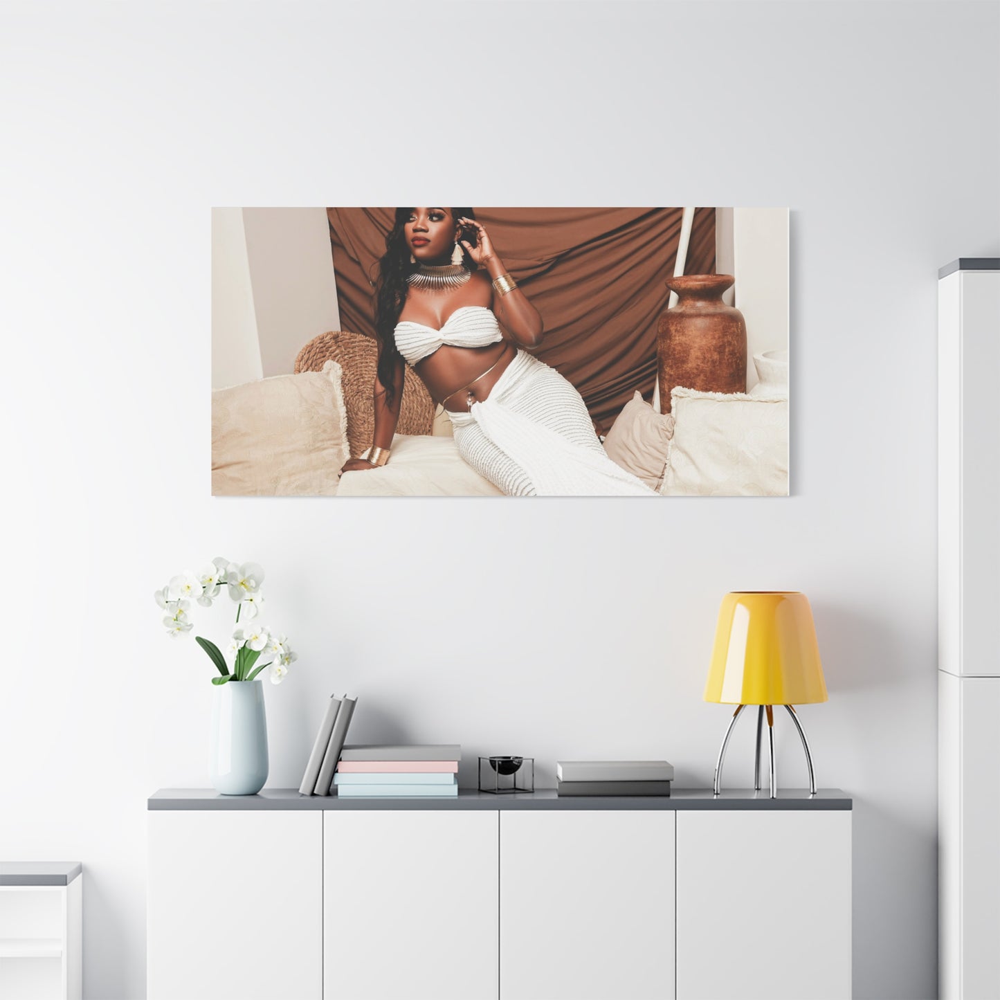 Elegant Home Decor Canvas Print, Wall Art for Living Room, Modern Artwork, Stylish Gift for Her, Contemporary Wall Decor