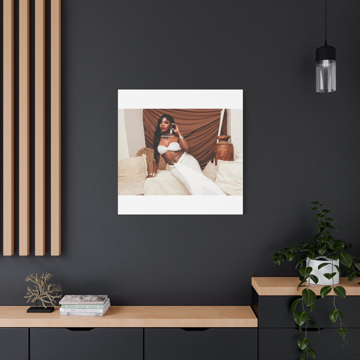 Elegant Home Decor Canvas Print, Wall Art for Living Room, Modern Artwork, Stylish Gift for Her, Contemporary Wall Decor