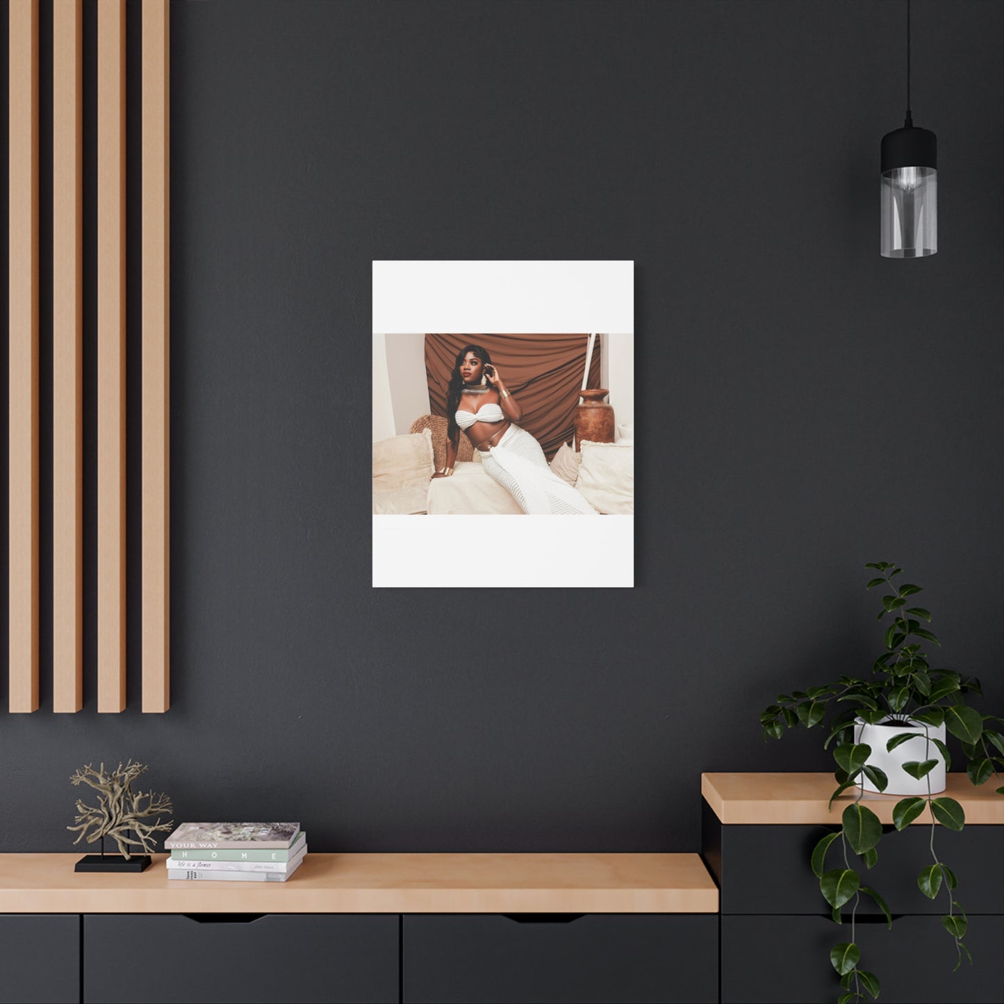 Elegant Home Decor Canvas Print, Wall Art for Living Room, Modern Artwork, Stylish Gift for Her, Contemporary Wall Decor
