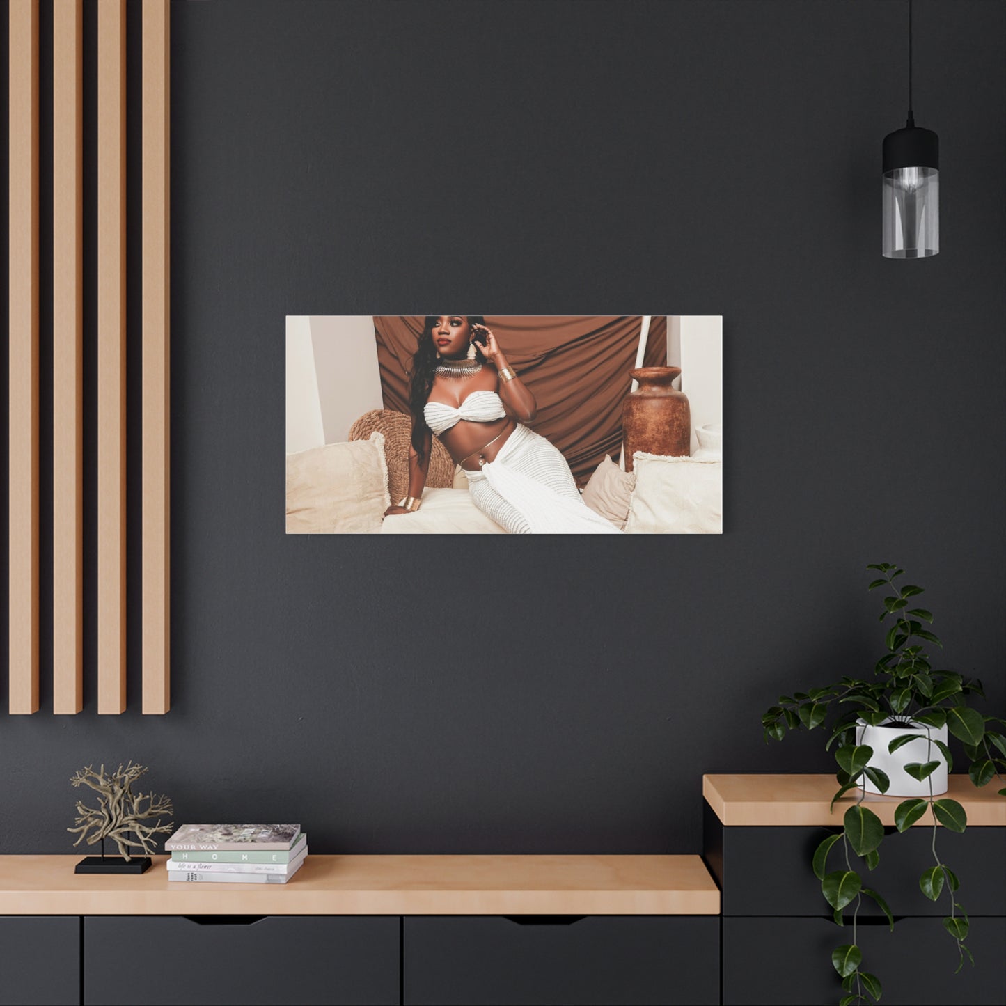 Elegant Home Decor Canvas Print, Wall Art for Living Room, Modern Artwork, Stylish Gift for Her, Contemporary Wall Decor