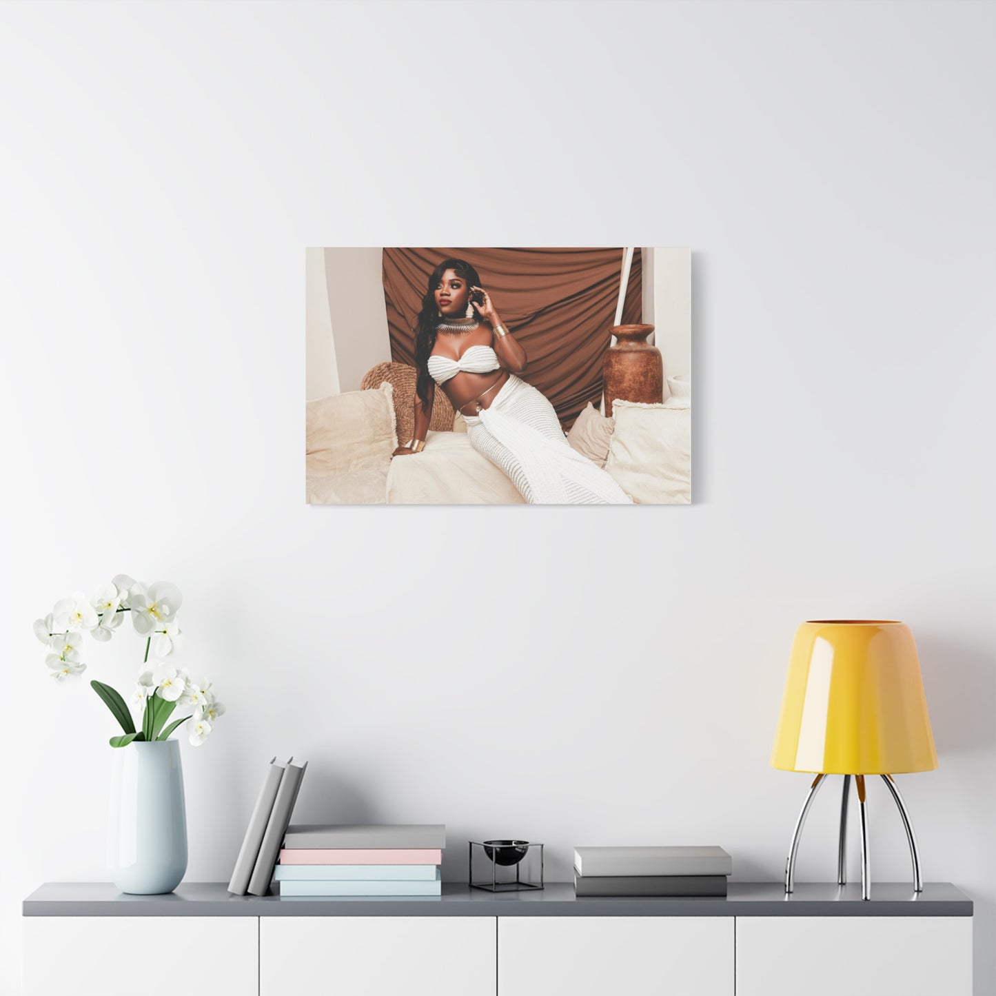 Elegant Home Decor Canvas Print, Wall Art for Living Room, Modern Artwork, Stylish Gift for Her, Contemporary Wall Decor