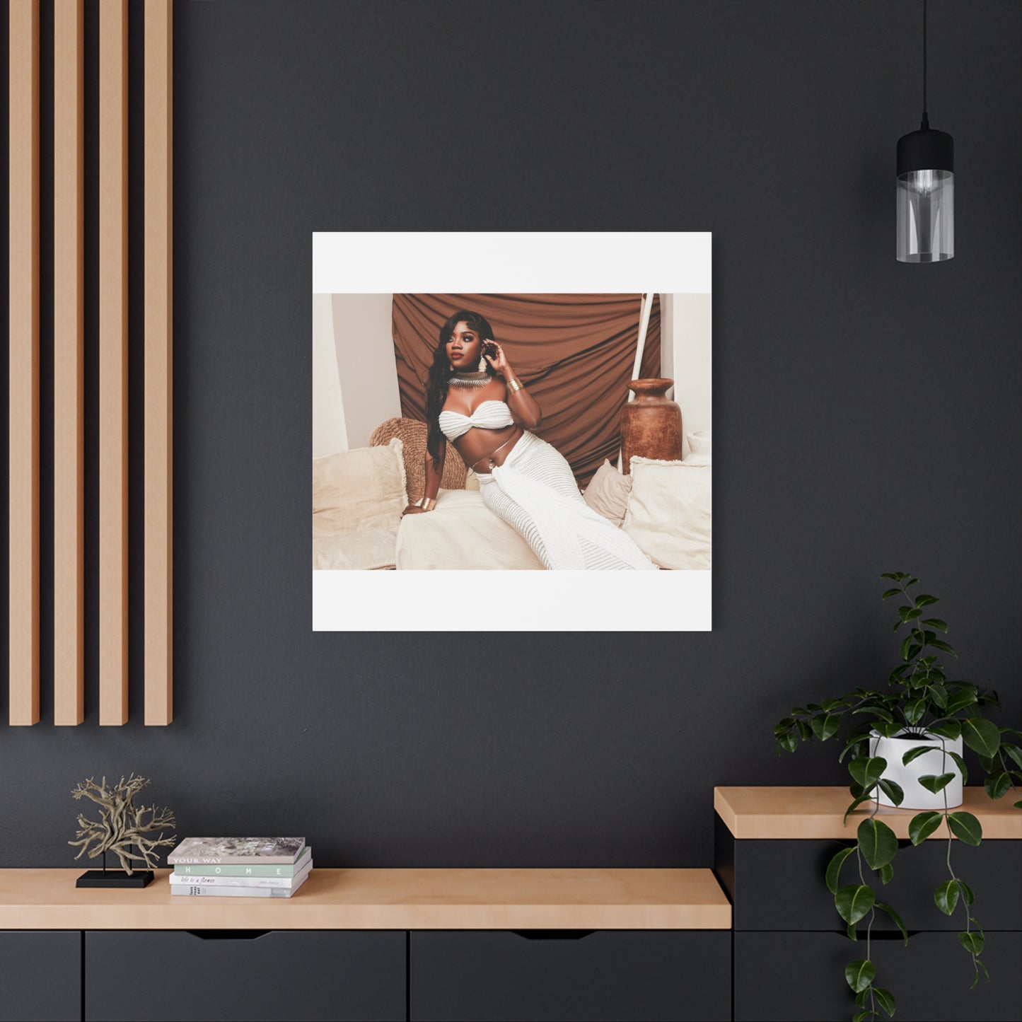 Elegant Home Decor Canvas Print, Wall Art for Living Room, Modern Artwork, Stylish Gift for Her, Contemporary Wall Decor