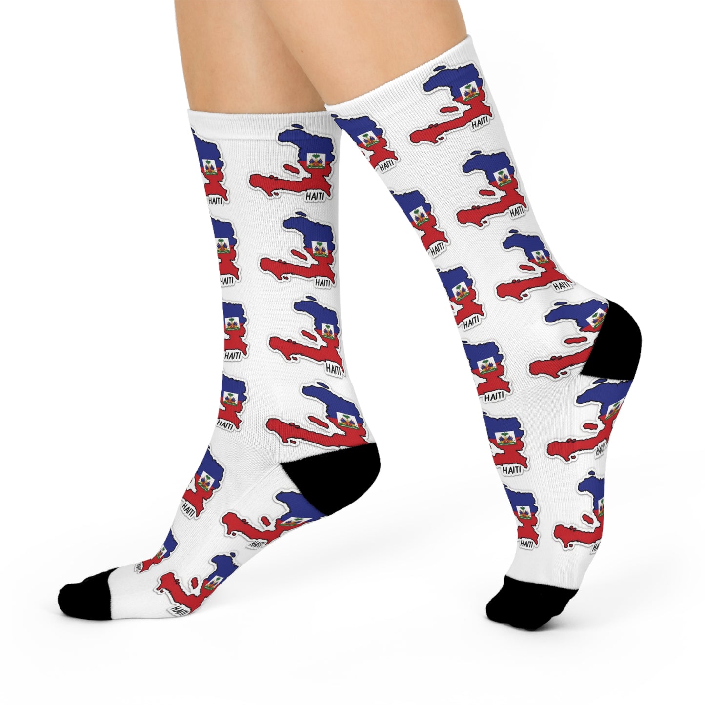 Haitian Flag 🇭🇹Crew Socks